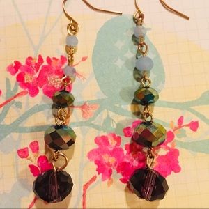 FinalMD⭐️Colorful VTG Style Crystal Bead Earrings